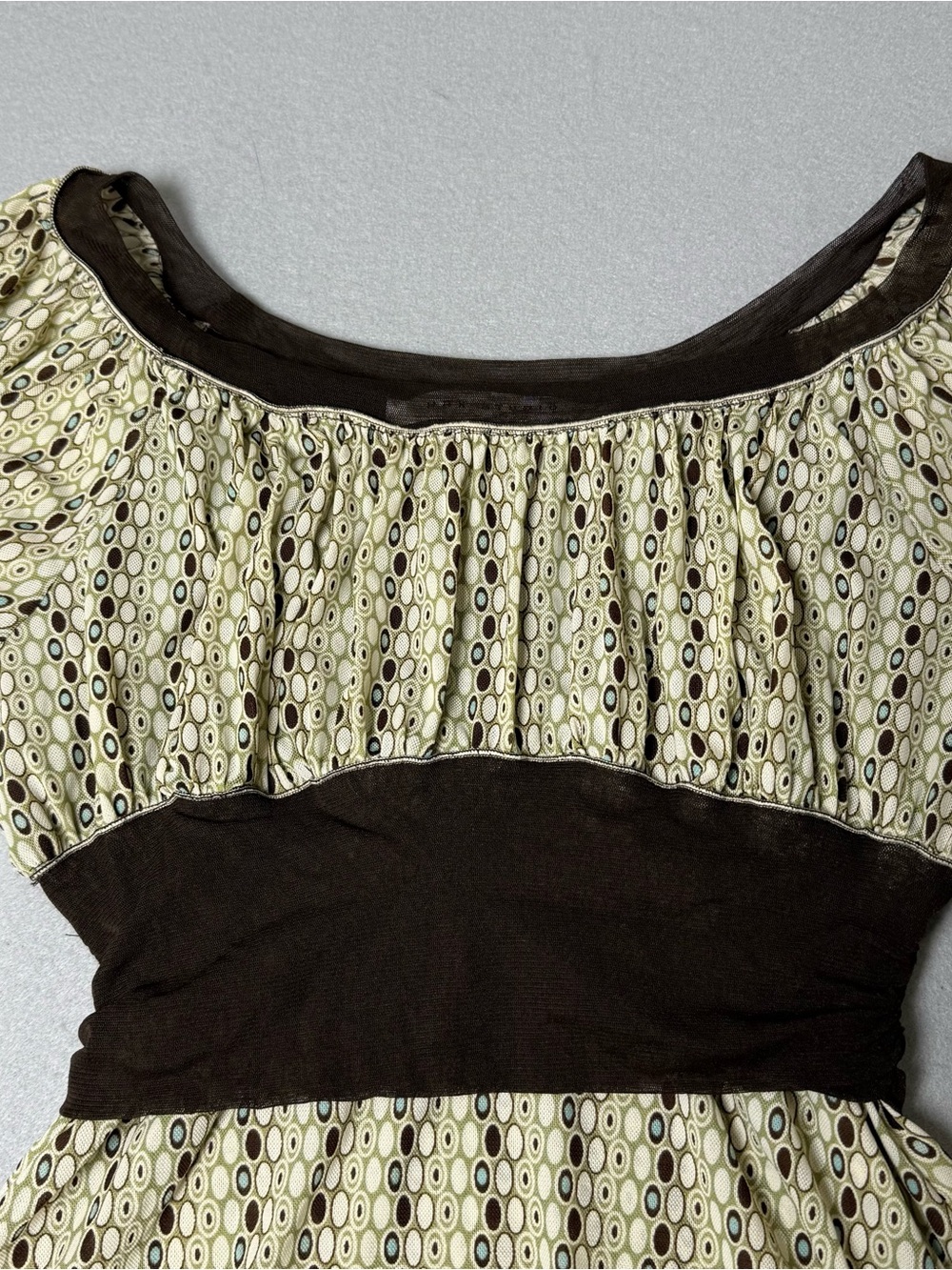 Vintage y2k Waist Sleeveless Top Womens medium Fairy Boho Cottagecore Made USA M - Picture 6 of 9